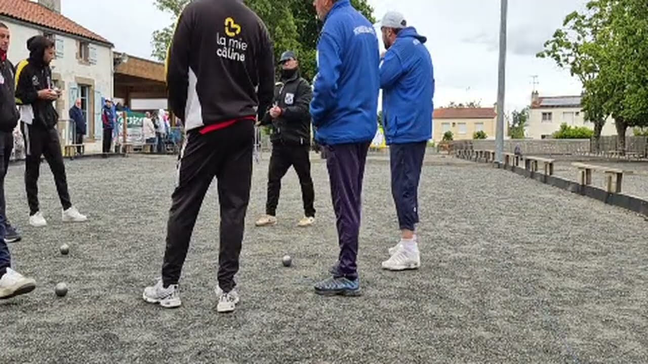 Miniature : Finale Championnat triplette masculin a Mortagne Vendee 2026