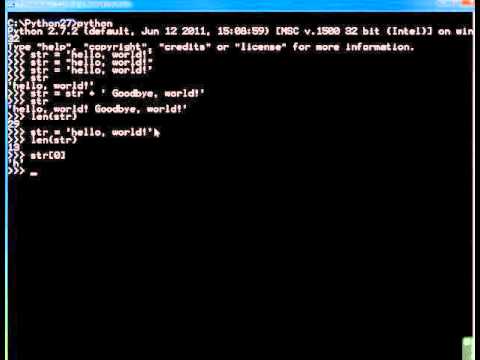 Programming with Python Language Part III