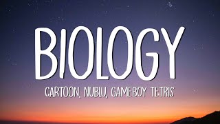 Video thumbnail of "Cartoon x nublu x Gameboy Tetris - Biology (Lyrics)"