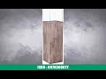 VIVANNO WindlichtsÃ¤ule Windlicht Recycling Holz Candela Braun, 100x27x27 cm