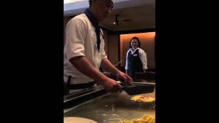Hibachi chef Kiku Paramus NJ