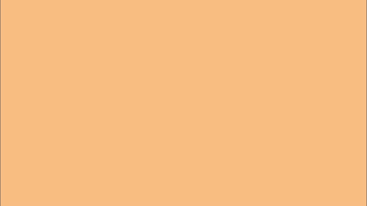 Screensaver light orange silence 10m // Fondo de pantalla naranja pastel  silencio 10m - YouTube