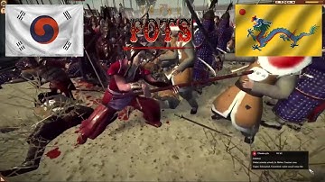 Joseon vs Qing Empire | Total War: SHOGUN 2 - Total FOTS v2 Beta 12 Mod
