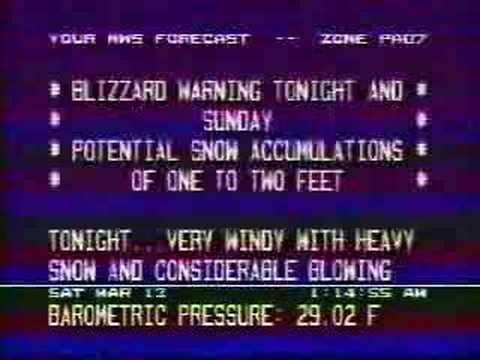 TWC LF - Elmira, NY March 13, 1993