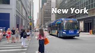 New York 4k Walk  Madison Avenue Virtual Tour.  Walking Around Manhattan