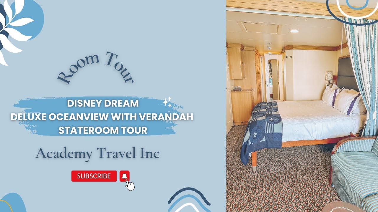 Disney Dream Room Tour Deluxe Oceanview With Verandah Stateroom YouTube Disney Dream Room Tour Deluxe Oceanview With Verandah Stateroom YouTube