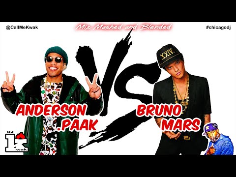 #andersonpaak vs. #brunomars Mix Mash & Blend