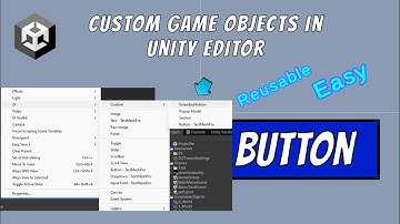 Unity Editor v6 - UI Library - Button