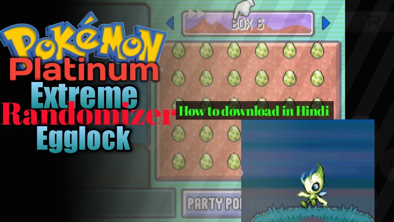 Pokemon Platinum Extreme Randomizer - Colaboratory