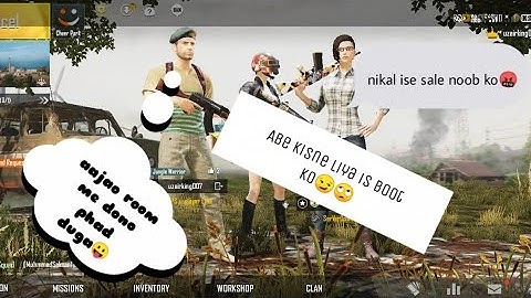 My frnd call me noob I challenge in room | pubg mobile |1vs2