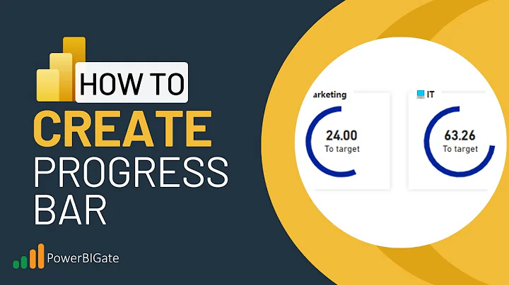 Creating a Progress Circle in Power BI | 100 Days of Power BI