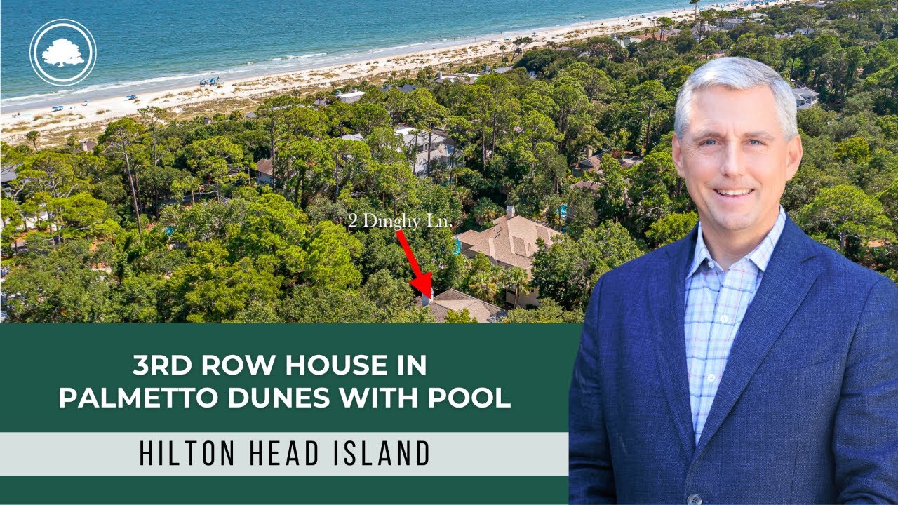 3rd Row Beach House in Palmetto Dunes For Sale Fully Furnished 2