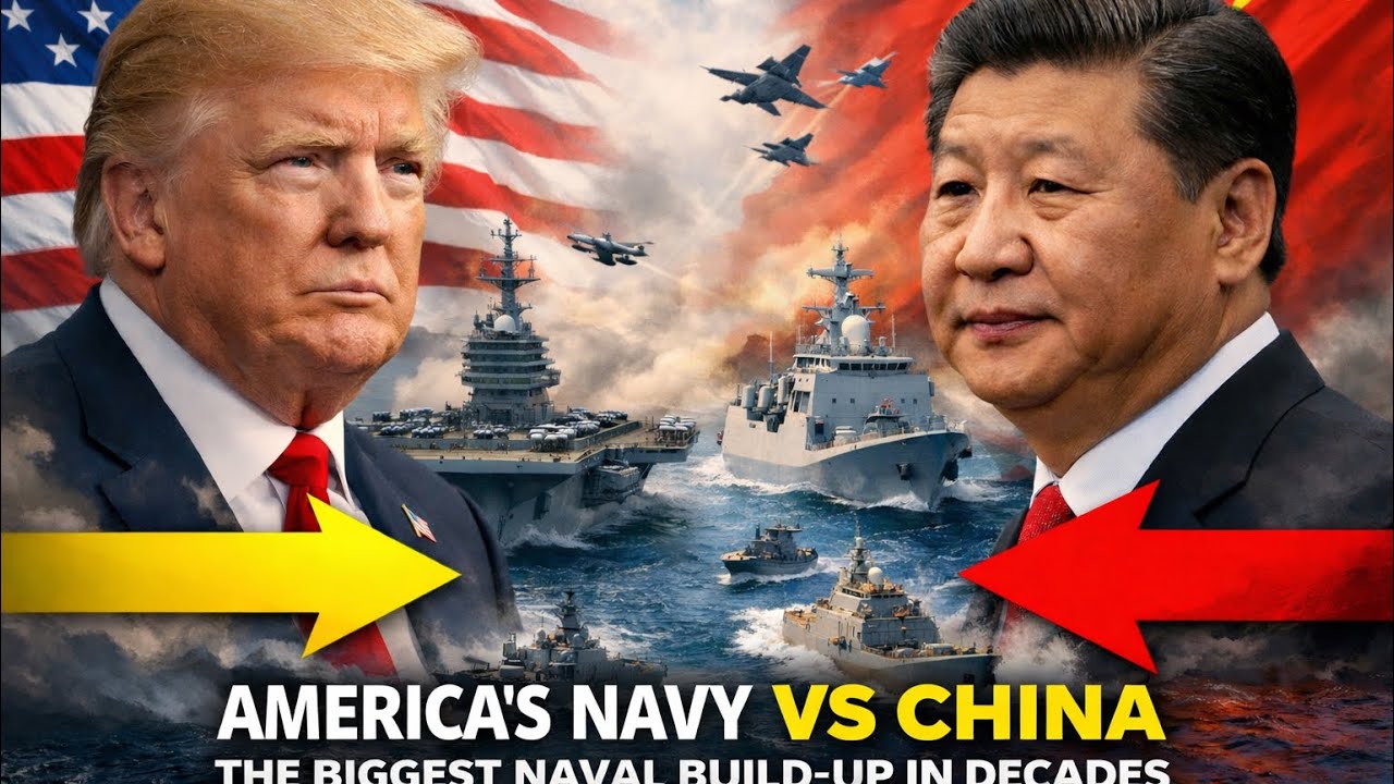 America’s Navy vs China: The Biggest Naval Build-Up in Decades