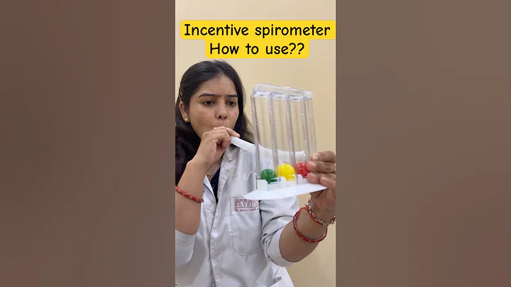 How to use incentive spirometer for your better lung health🫁#breathing #spirometry#fitness#physio
