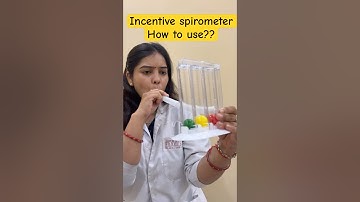 How to use incentive spirometer for your better lung health🫁#breathing #spirometry#fitness#physio