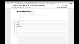 05 Boolean and Bitwise Operators