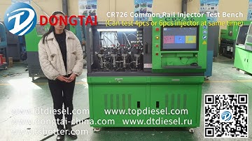 CR726 Common Rail Injector Test Bench (4pcs)