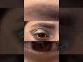 Yellow cut crease eye makeup look | eye makeup with two eyeshades | yellow glitter eye makeup look