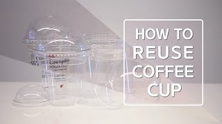 How to recycle single-use coffee cups