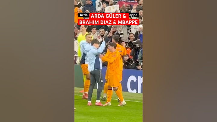 Arda Güler, Brahim Diaz ve Mbappe, Şampiyonlar Ligi’nde Manchester City galibiyetini kutluyor