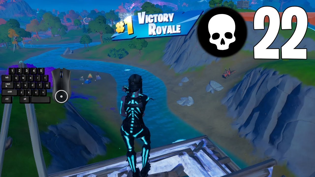 High Elimination Solo Squads Gameplay | Full Game Season 8 Chapter 2 [Fortnite PC Keyboard] 