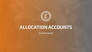 EliteFinance: Allocation Accounts