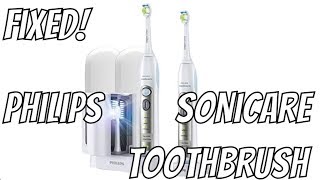 Fixed! Philips Sonicare DiamondClean Toothbrush - Repair It Free!