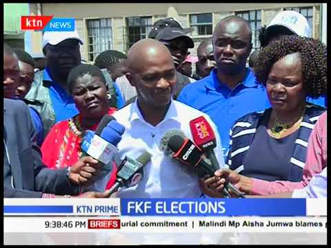Fkf Presidents Present His Papers To The Fkf Electoral Board For Re Election Youtube