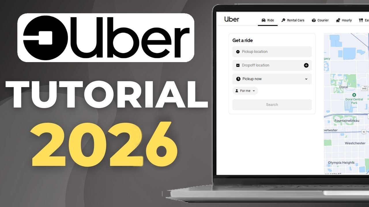 How To Use Uber App | Full Beginner’s Tutorial 2025 - YouTube