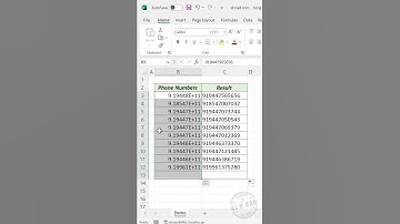 Get rid of Scientific Notation and display Numbers in proper format in Excel