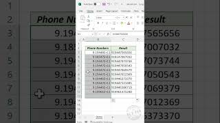 Get rid of Scientific Notation and display Numbers in proper format in Excel screenshot 1