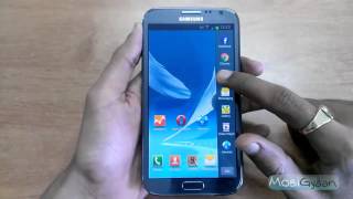 Enable or Disable Sidebar on Samsung Galaxy Note II
