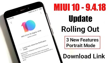 MIUI 10 9.4.18 Beta Update Rolling Out | Redmi 4 and Other device | Download Link