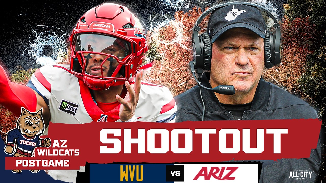 POSTGAME: Arizona EXPOSES West Virginia’s HORRIBLE Defense To Win Morgantown Showdown
