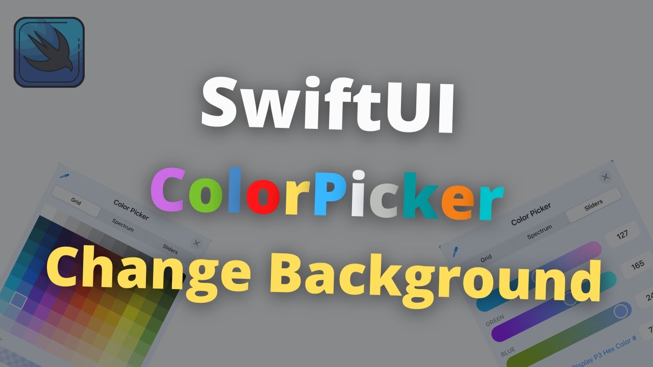 SwiftUI ColorPicker: How To Change Background Color - YouTube