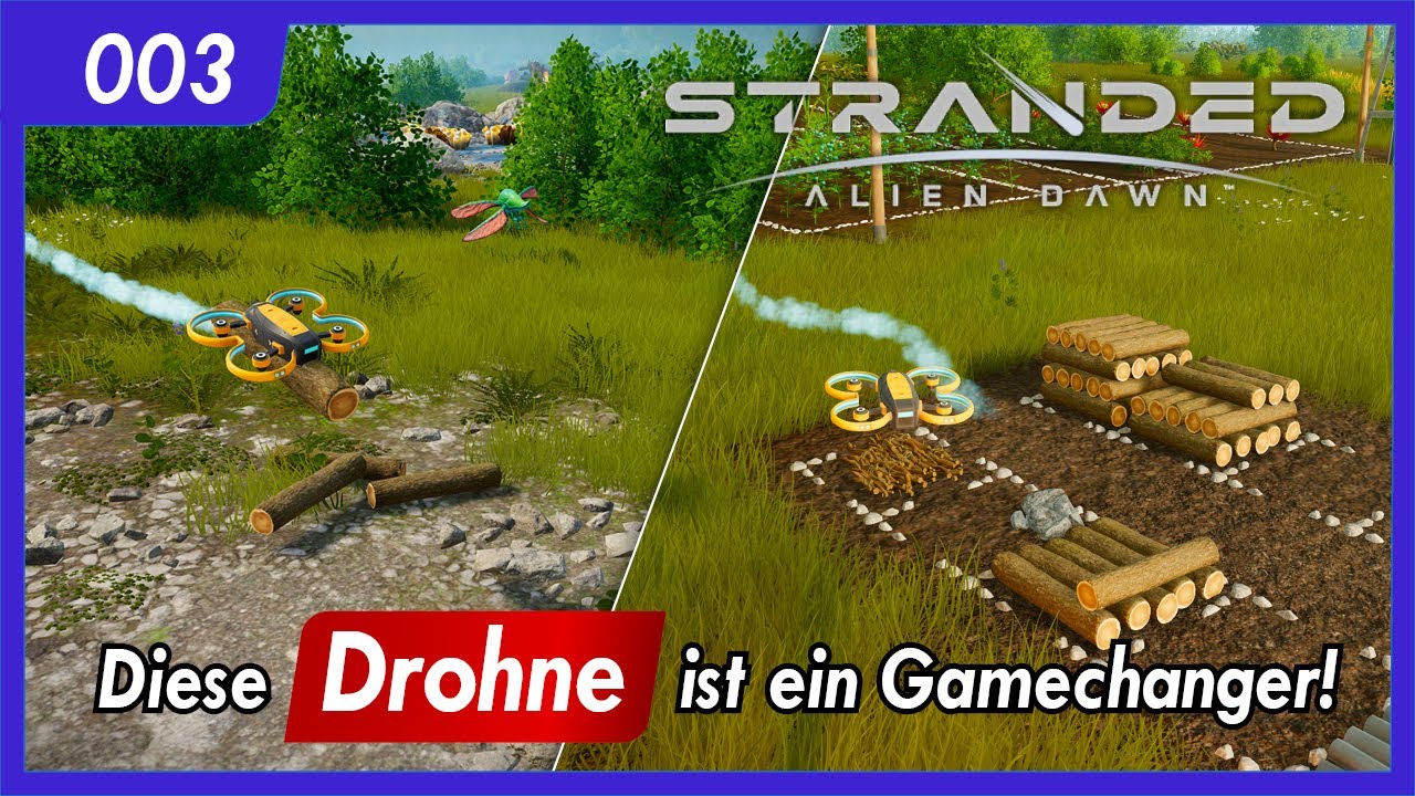 Stranded Alien Dawn | 003 | Diese Drohne ist OP! | German Deutsch | Let's Play 2025 | Gameplay