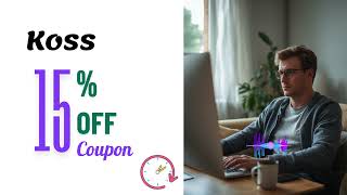 Koss Coupon Code Discount Code 15% OFF | That Works now