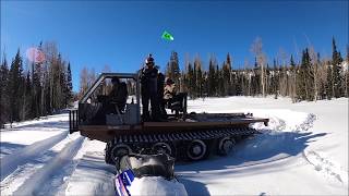 Tracked Can Am Recovery:  Snow Cat Mountain Rescue Off Road Recovery (Noddy)