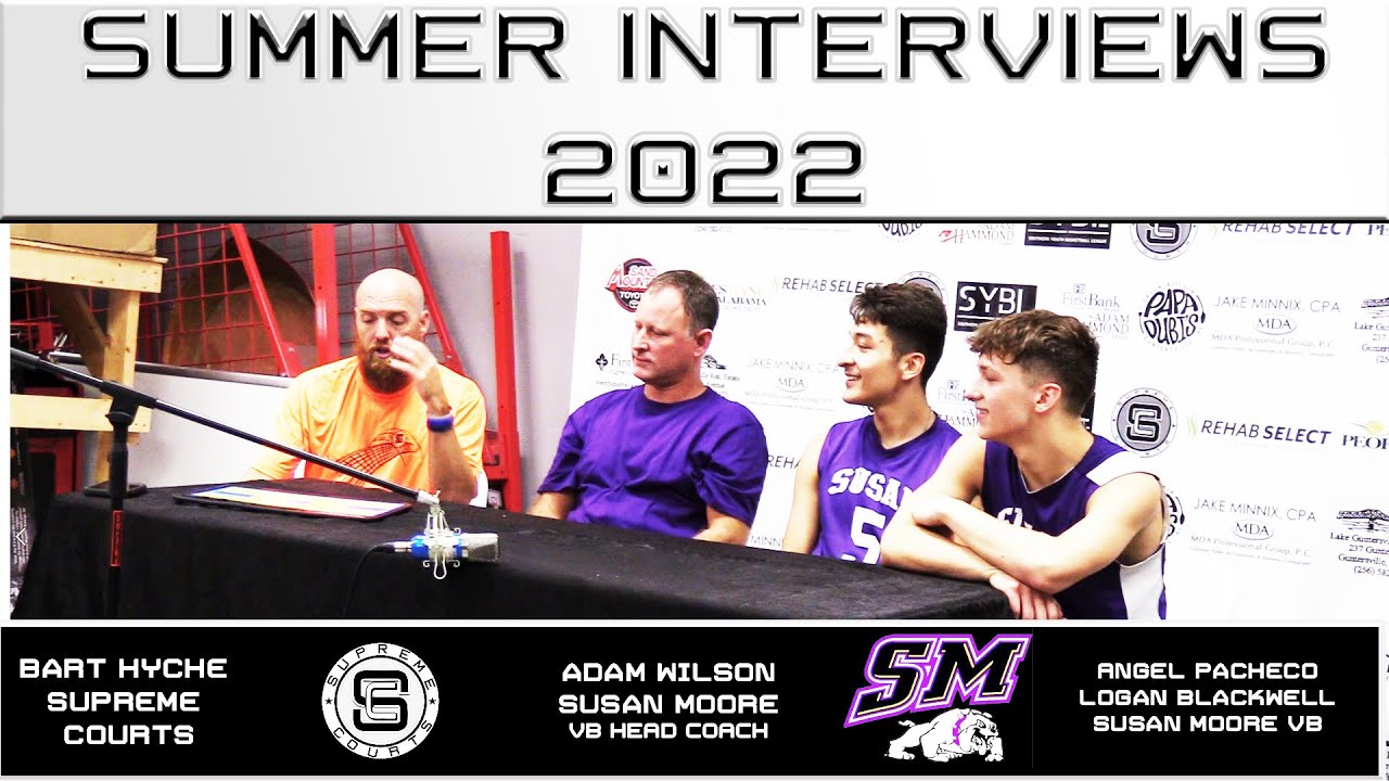 Susan Moore Varsity Boys Interview!