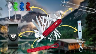 5 ACCESSOIRES INDISPENSABLES POUR TON COUTEAU SUISSE !