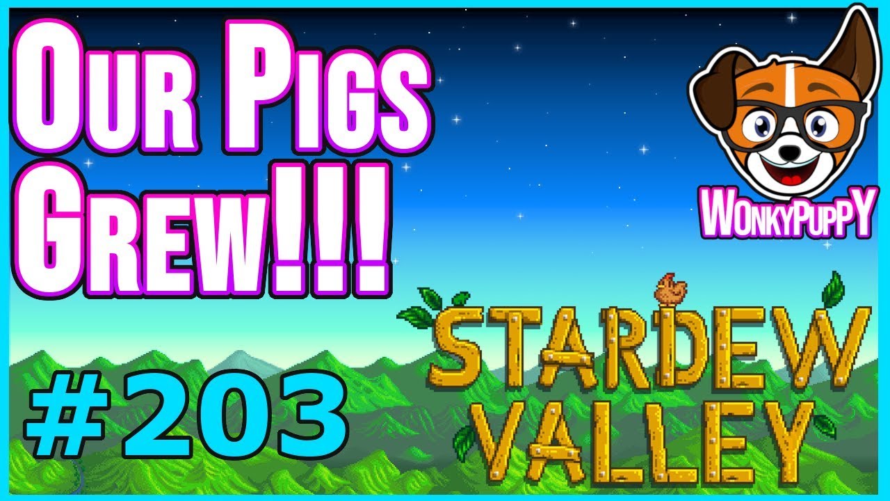 SO MANY TRUFFLES!!! Let's Play Stardew Valley [Episode 203] YouTube