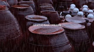 Pottery Yard #Healing ASMR #Relaxing rain sound #White noise #Rain sound for sleep.