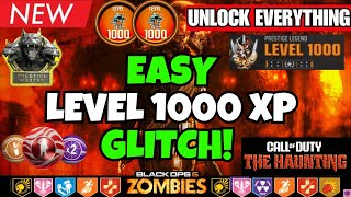 *NEW* EASY UNLIMITED XP GLITCH BO6! AFK XP & FROZEN ROUNDS GLITCH! BO6 ZOMBIES GLITCH
