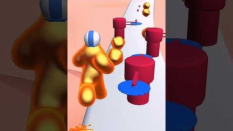 BLOB RUNNER 3D 👀 | Easy as it can be Gold Skin 🏆 | Level 169 | #shorts