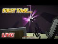Beating the Ender Dragon for the First Time GONE WRONG! 🐉🔥(Horizontal)