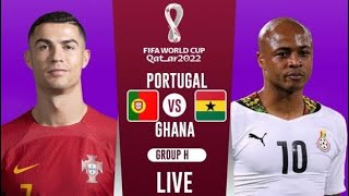 Portugal vs Ghana LIVE | FIFA WorldCup Qatar 2022 | Full Match LIVE Today