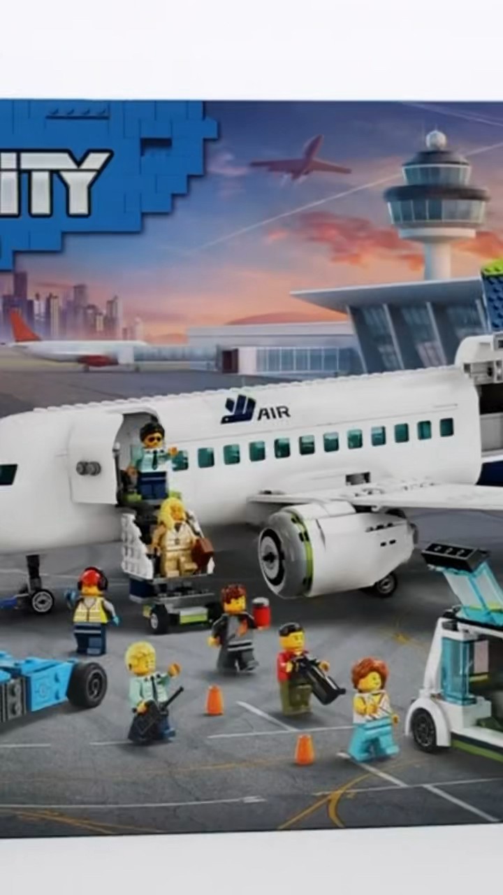 LEGO City 60367 Passenger Airplane #legospeedbuild