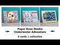 Paper Rose Studio | Underwater Adventure | 6 cards 1 collection