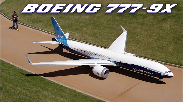 World's biggest RC Boeing 777X, reveal and test flight