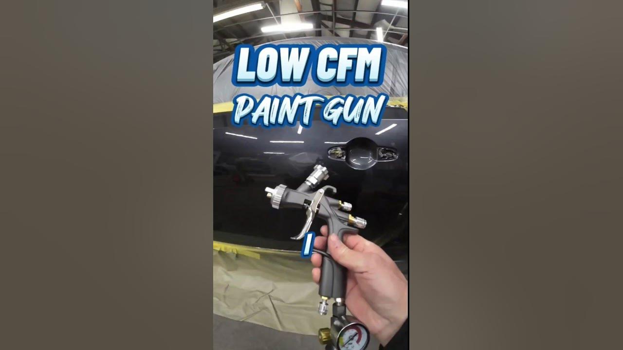 SLICK CLEAR COAT with a lvlp paint gun! YouTube